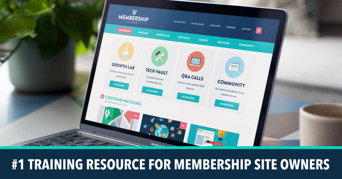 Courses, Training and Support for Membership Websites